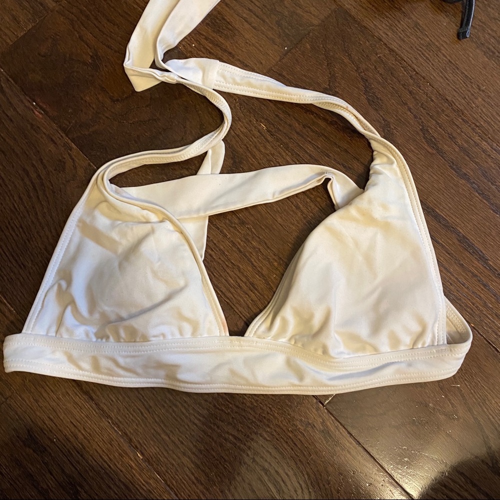 White Bikini Top